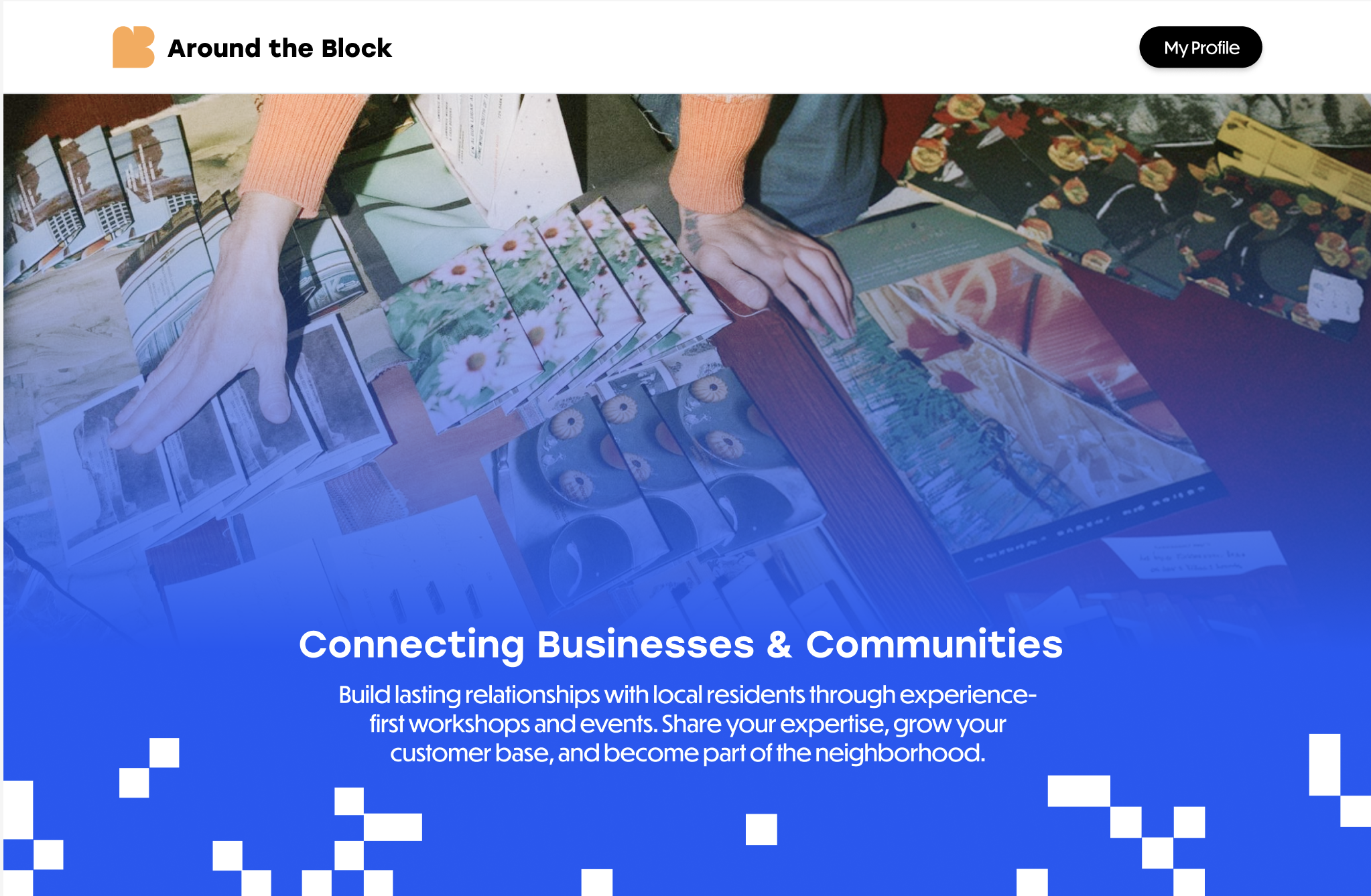 Around the Block service concept and brand overview