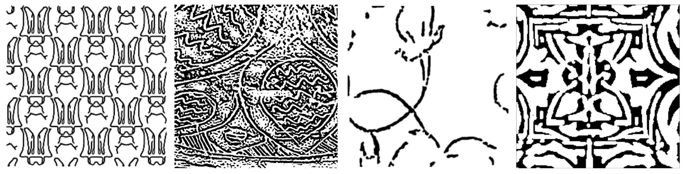 Examples from the motif data-cleaning process