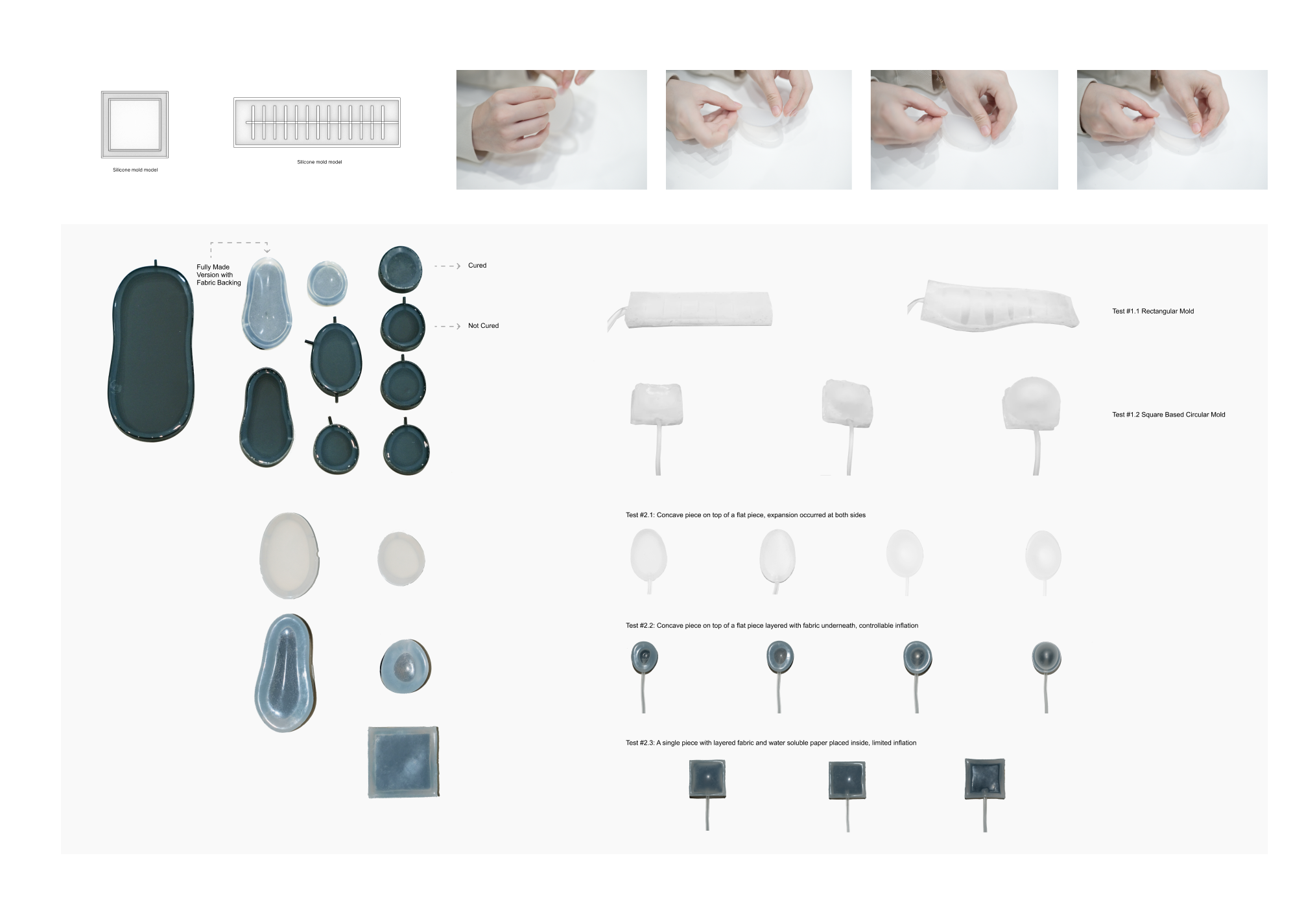 Figma silicone casting and material experiments